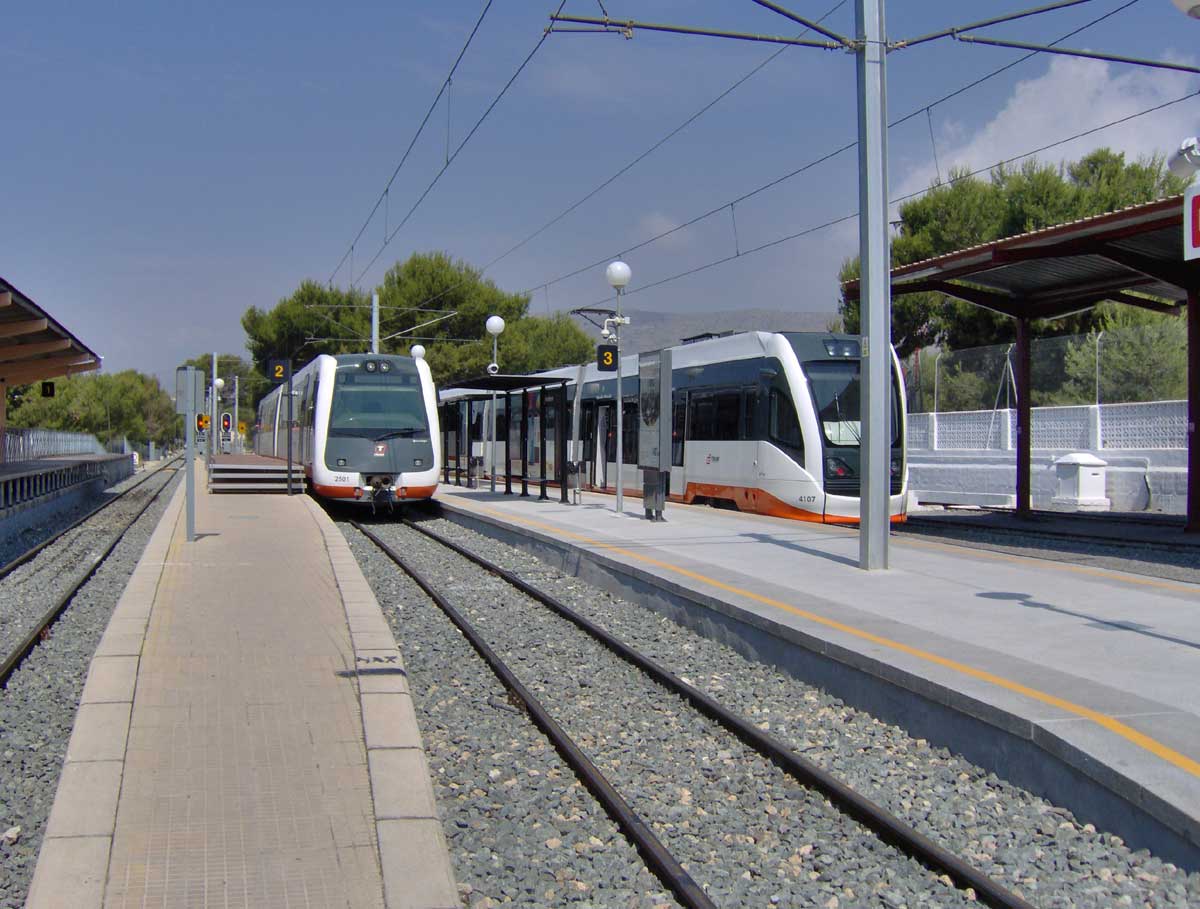 Parada de Benidorm TRAM de Alicante