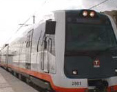 2500 series diesel Train . TRAM Alicante
