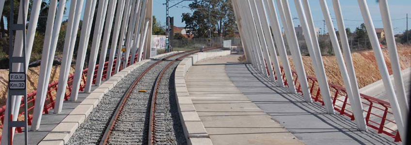 Tramo de la Línea 9 de Ribarroja de Metrovalencia