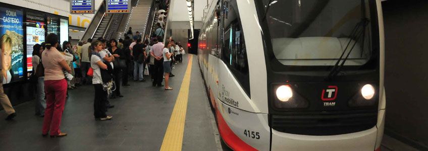 TRAM Metropolità d'Alacant. Estació Mercado