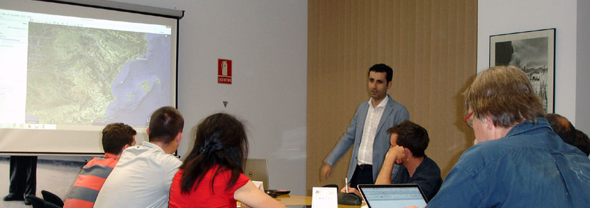 Presentación de FGV a un grupo de estudiantes de la Universidad de Toulouse Jean Jaurès