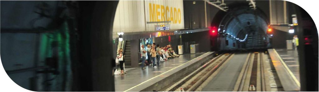 Foto portada para el capítulo 7. Estación subterránea de tram de Alicante (Mercado)