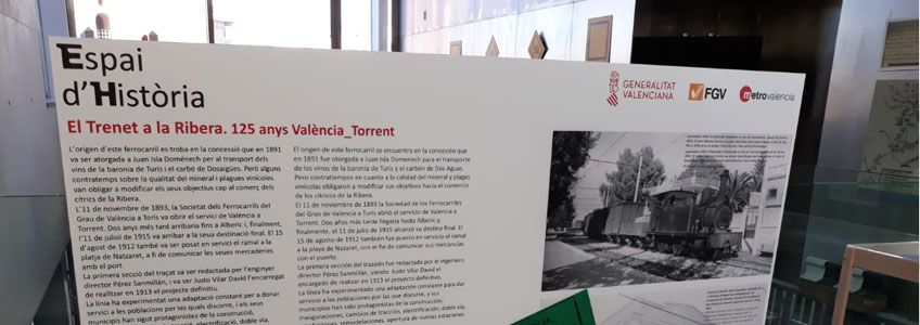 Espai d´historia, 125 anys València_Torrent