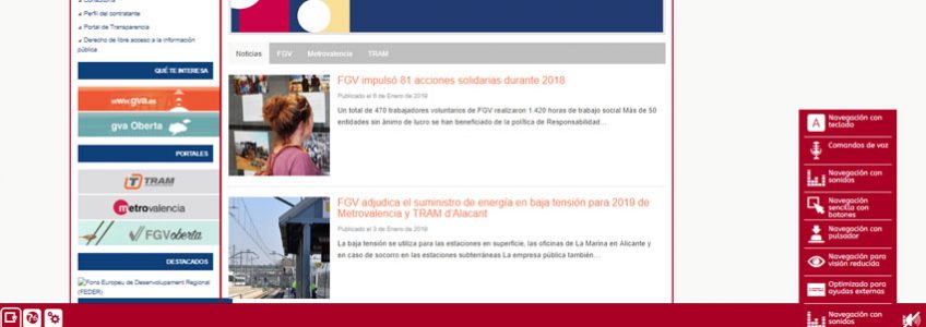 FGV es una web con accesibilidad universal