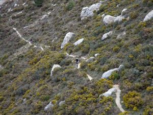 Ruta ciclista BTT Xaló - Sierra de Bernia