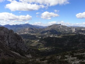 Ruta ciclista BTT Xaló - Sierra de Bernia