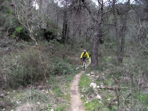 Ruta ciclista BTT Xaló - Sierra de Bernia