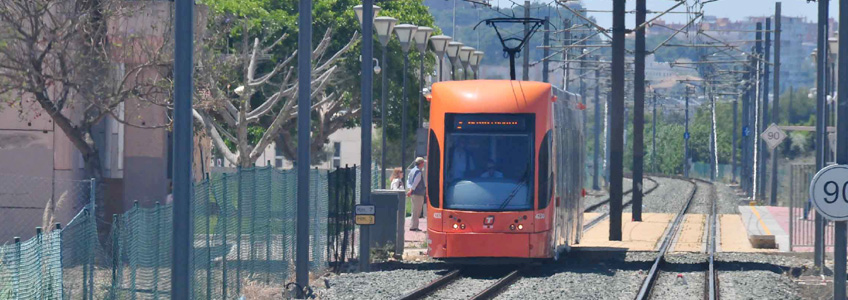 Las vías y desvíos del TRAM d’Alacant a examen