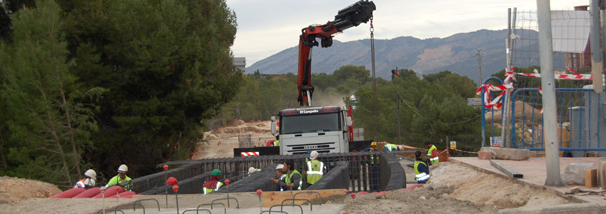 Obras L9 TRAM d'Alacant