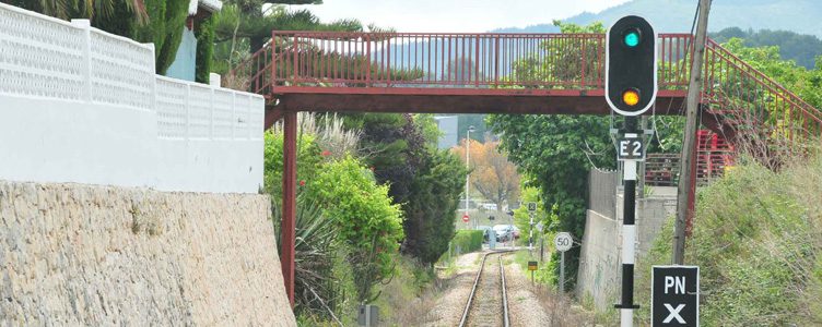 La Generalitat inicia  les obres de renovació de via de la Línia 9 del TRAM d’Alacant entre Gata de Gorgos i Dénia