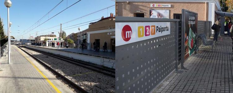 Paiporta station of Metrovalencia