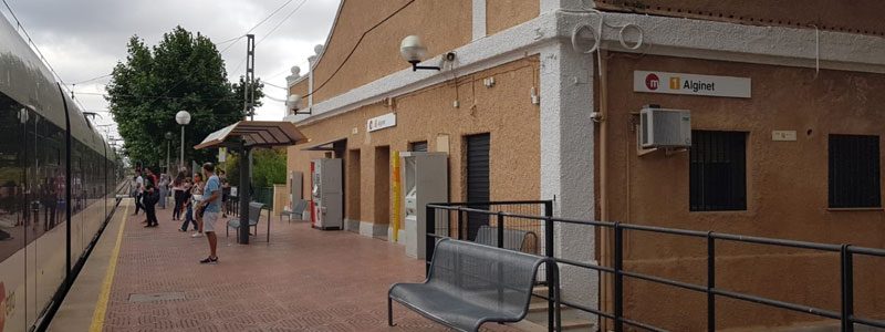 La Generalitat rehabilitará el edificio de la estación de Alginet de Metrovalencia