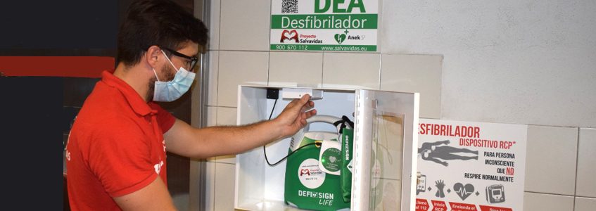 Desfibriladores en Metrovalencia