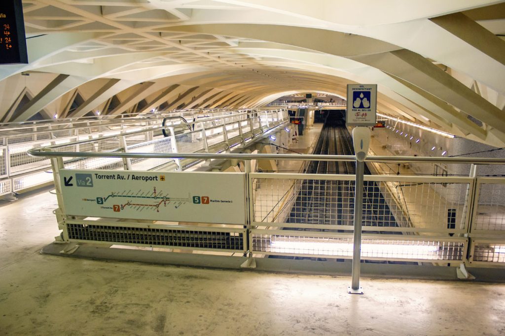 Estación de Alameda de Metrovalencia