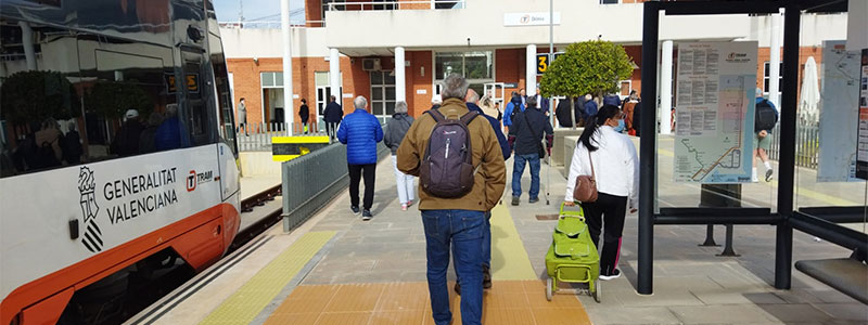 Estación Dénia TRAM d'Alacant - FGV