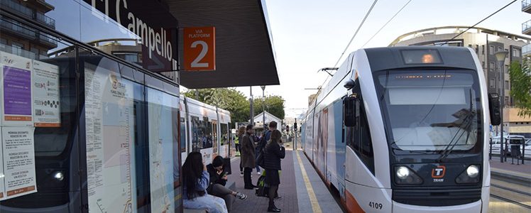 Unidad 4100 tren-TRAM